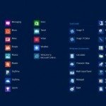 Enable the Microsoft Windows 8 All applications Screen