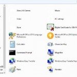 Create an Application Folder for Quick Launches on the Desktop and the Start Screen